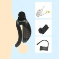 Płaska klatka na penisa z ergonomicznym designem.