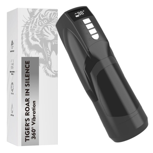 Masturbator oralno-wibracyjny z funkcją ssania.