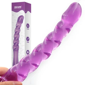 Kolorowe dildo do stymulacji analnej i waginalnej
