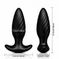 Wymiary i ergonomiczny profil silikonowego stymulatora analnego
