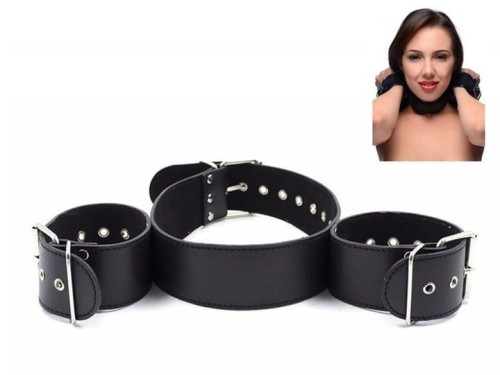 OBROŻA NA SZYJĘ I KAJDANY NA RĘCE DOMINACJA