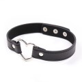SEKSOWNY CHOKER Z OBROŻĄ Z SERDUSZKIEM