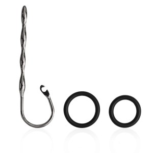 Stalowy dilator do cewki moczowej + 2 pierścienie