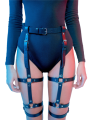 Skórzana uprząż na uda - harness