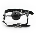 UPRZĄŻ BDSM NA GŁOWĘ Z KNEBLEM