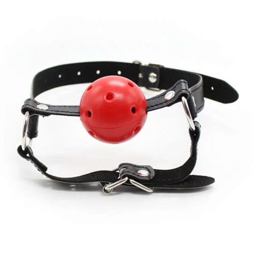 KNEBEL Z PLASTIKOWĄ KULKĄ