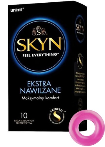 PREZERWATYWY UNIMIL SKYN EKSTRA NAWILŻANE