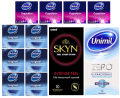 ZESTAW PREZERWATYW RÓŻNE RODZAJE PRZEZERWATYWY UNIMIL SKYN