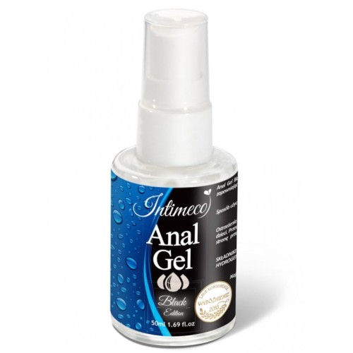 ŻEL ANALNY ANAL GEL BLACK EDITION LUBRYKANT DO SEKSU ANALNEGO