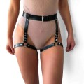SKÓRZANA UPRZĄŻ NA UDA BDSM