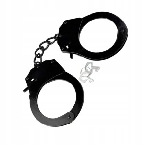 Stylowe kajdanki policyjne do BDSM