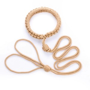 Obroża na szyję pleciona z liny SHIBARI
