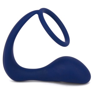 Korek analny masażer prostaty z pierścieniem