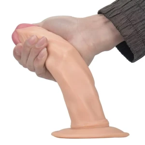 Długi realistyczny penis z przyssawką