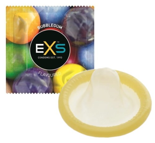 Prezerwatywy EXS Bubble Gum - guma balonowa