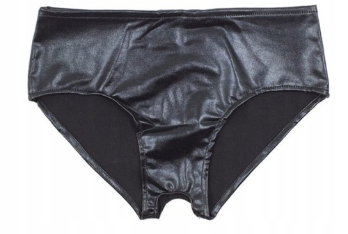 VINYLOWE MAJTKI Z DZIURKĄ DO SEKSU