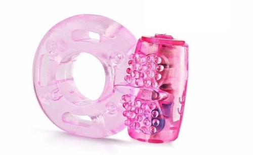 WIBRUJĄCY PIERŚCIEŃ EREKCYJNY NA PENISA