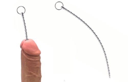 Giętki stalowy dilator do cewki moczowej