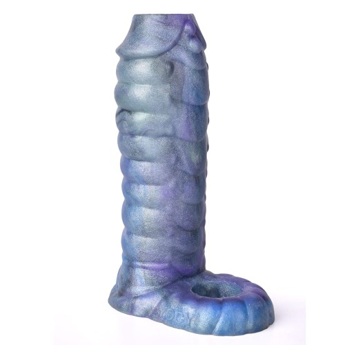 Przeniknij do świata fantazji z naszym dużym dildo w kształcie smoka, idealnym dla miłośników perwersyjnych doznań
