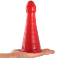 Wieża analna 19 cm - połączenie elegancji i intensywności dla pełnego spektrum przyjemności
