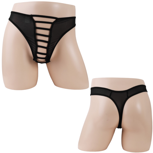 Seksowne siateczkowe stringi