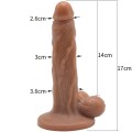 Silikon medyczny dla bezpiecznej stymulacji - realistyczne dildo dostarczy unikalnych wrażeń