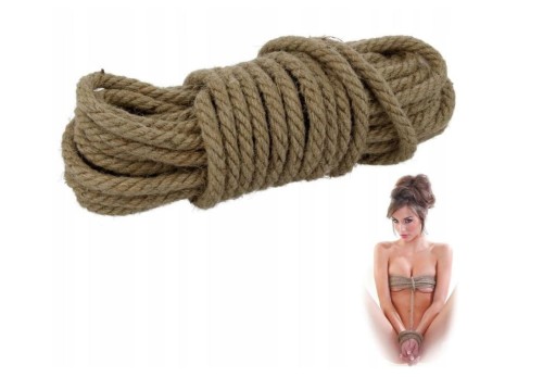 PROFESJONALNA GRUBA LINA BDSM 10m