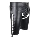 Spodenki erotyczne z eko skóry dla mężczyzn.