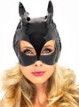 BŁYSZCZĄCA MASKA KOTA BDSM VINYL