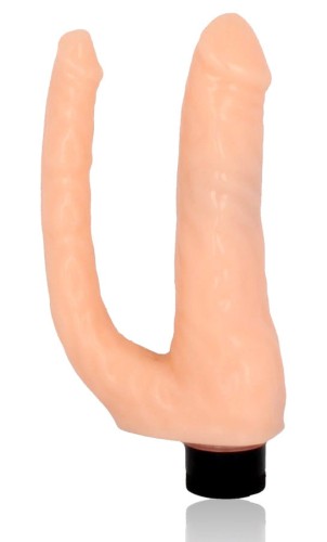 PODWÓJNY WIBRATOR Z DWOMA PENISAMI