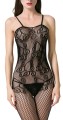 seksowne bodystocking z pięknym wzorem